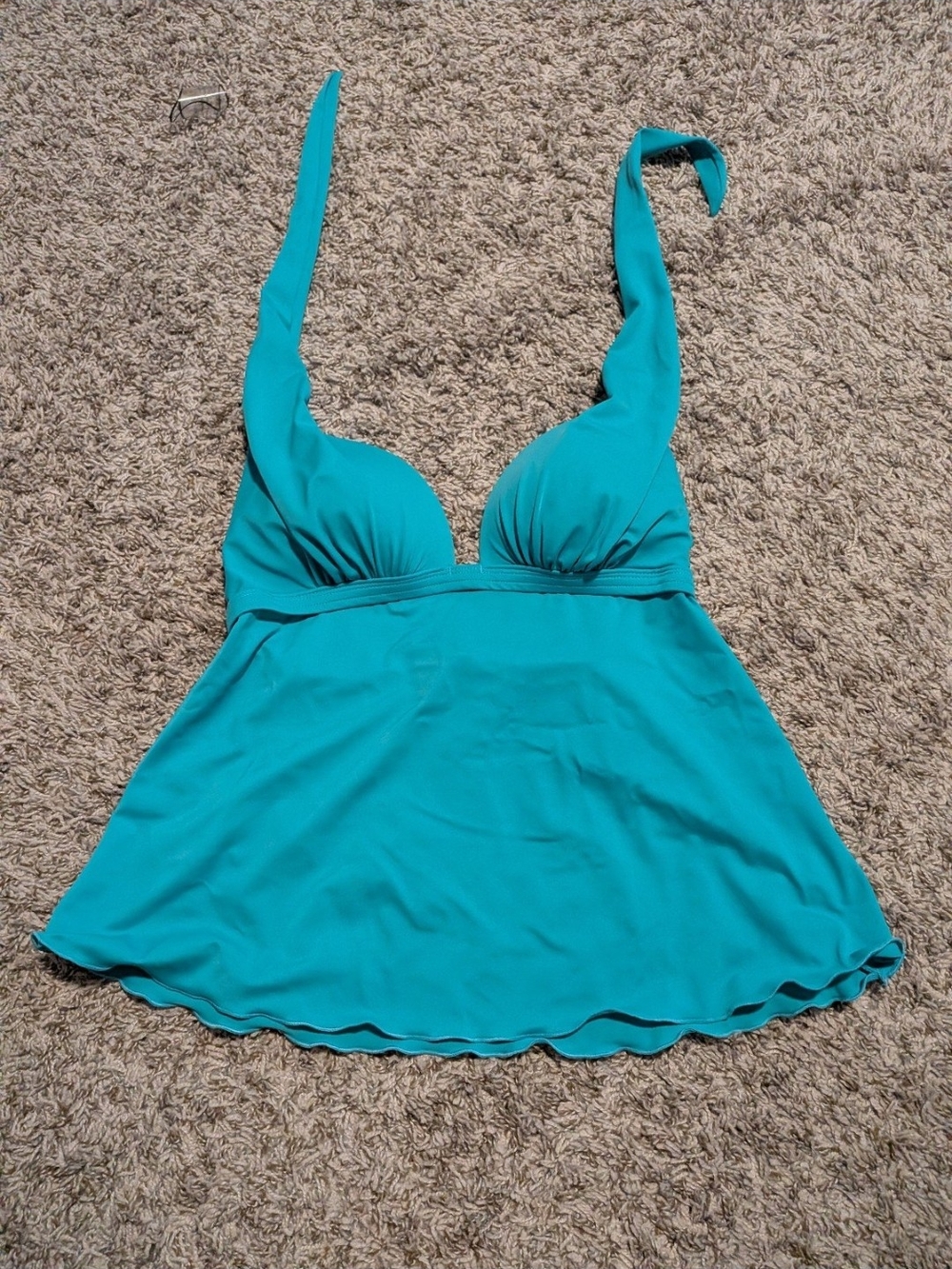 VENUS Teal Halter Swim 14